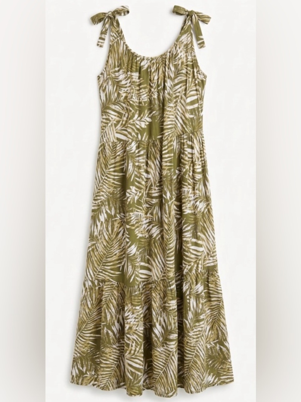 BeachLunchLounge Palm Print Dress –  ‎  L/G